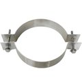 Fondo 11 in. Armor Flex 304L Stainless Steel Rigid Support Clamp FO1705389